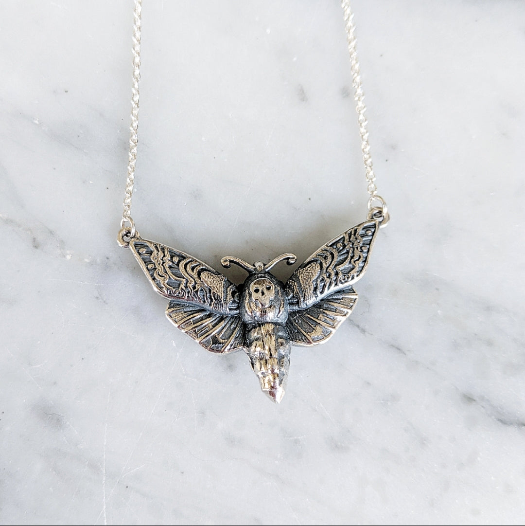 Death Head Moth Necklace