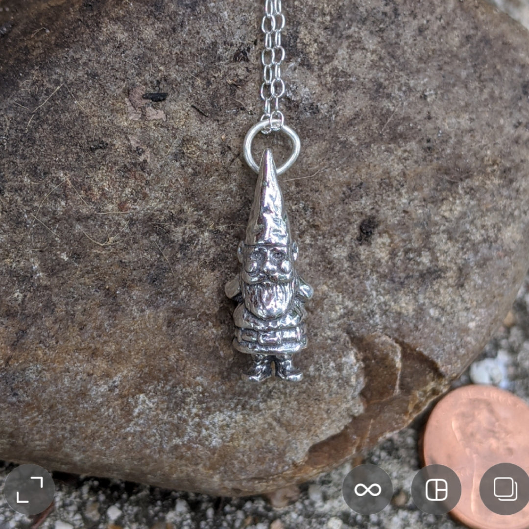 Garden Gnome Necklace
