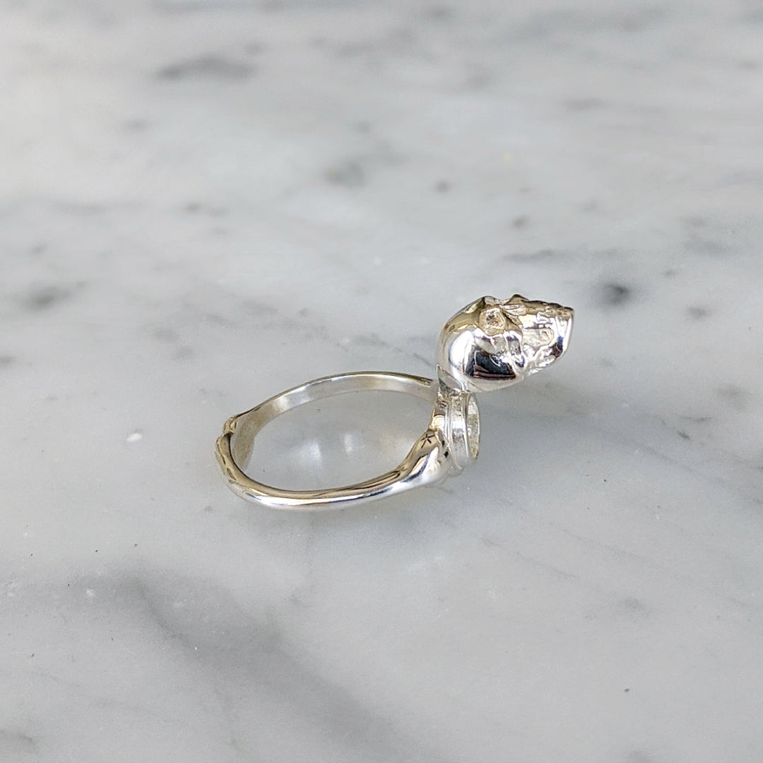 Memento Mori Poison Ring