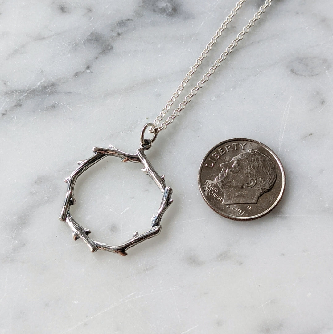 Ring of Thorns Necklace