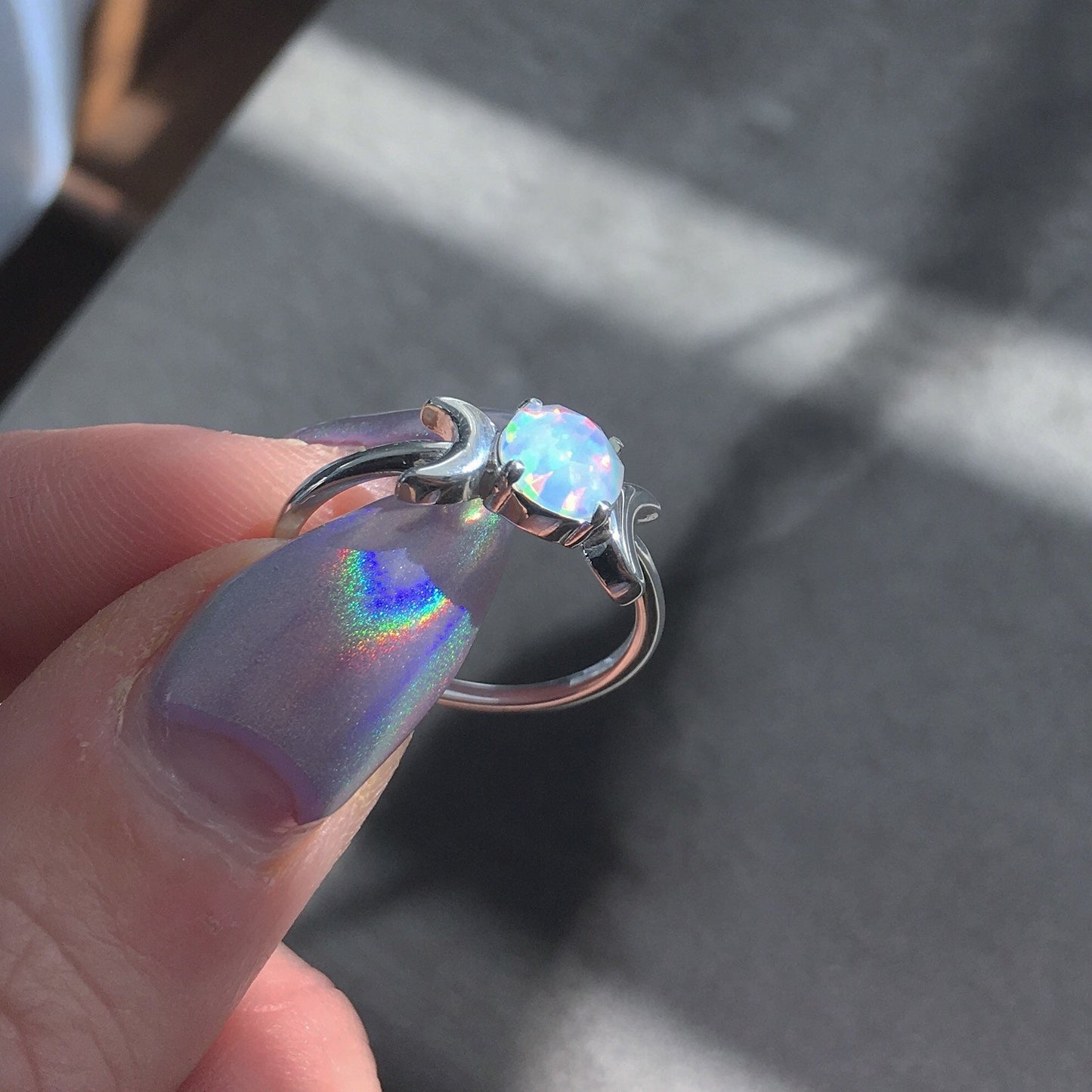 Glowing Darkness Ring