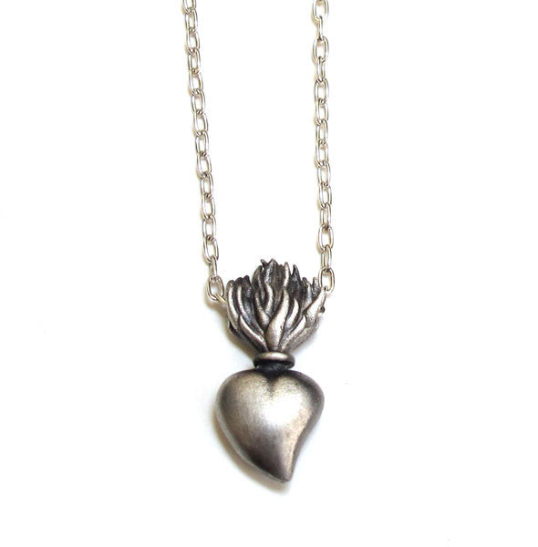 Sacred Burning Heart Necklace