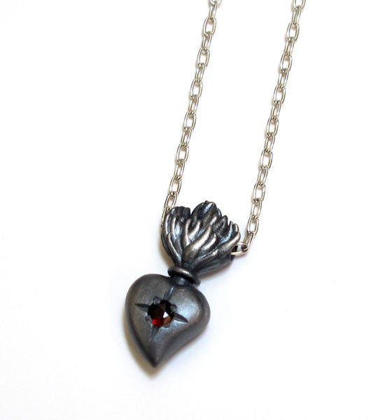 Sacred Burning Heart Necklace