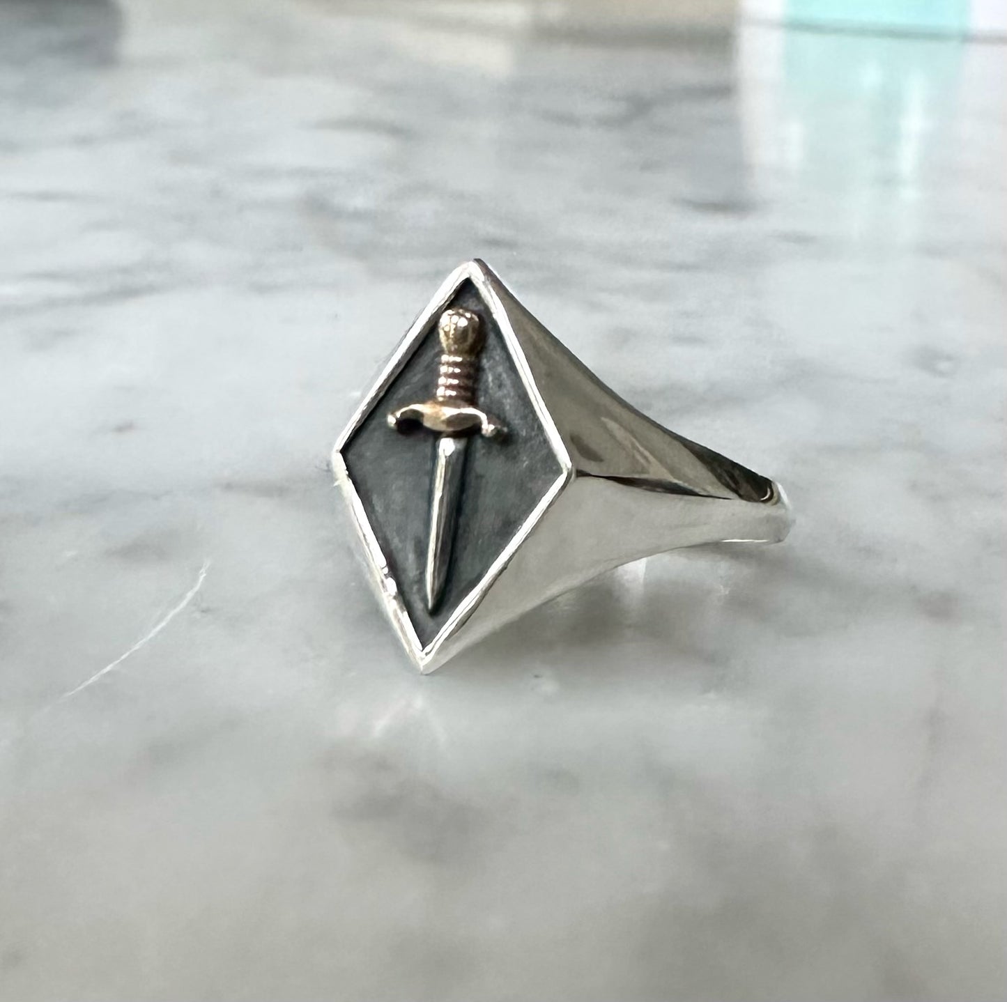 Dagger Signet Ring