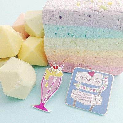 Strawberry Milkshake Pin