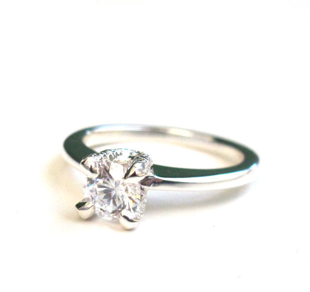 Miniature Crystal Talon Ring