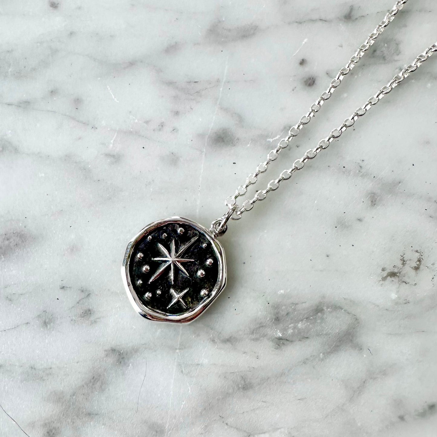 Twinkle Wax Seal Necklace