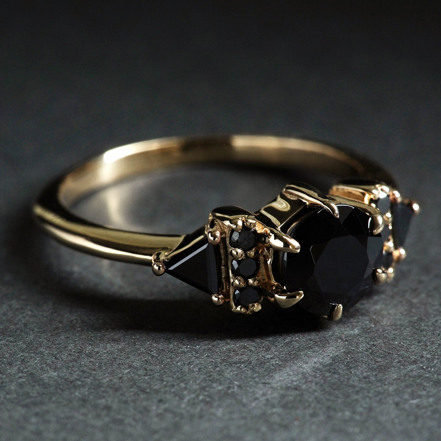Black Diamond Siouxsie Ring