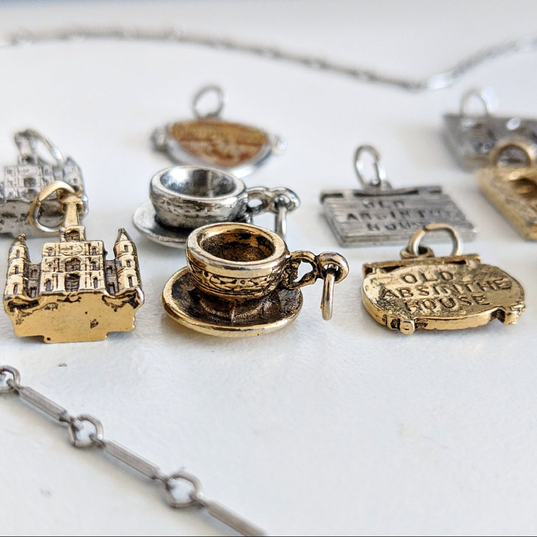 New Orleans Charm Bracelet, New Orleans Jewelry