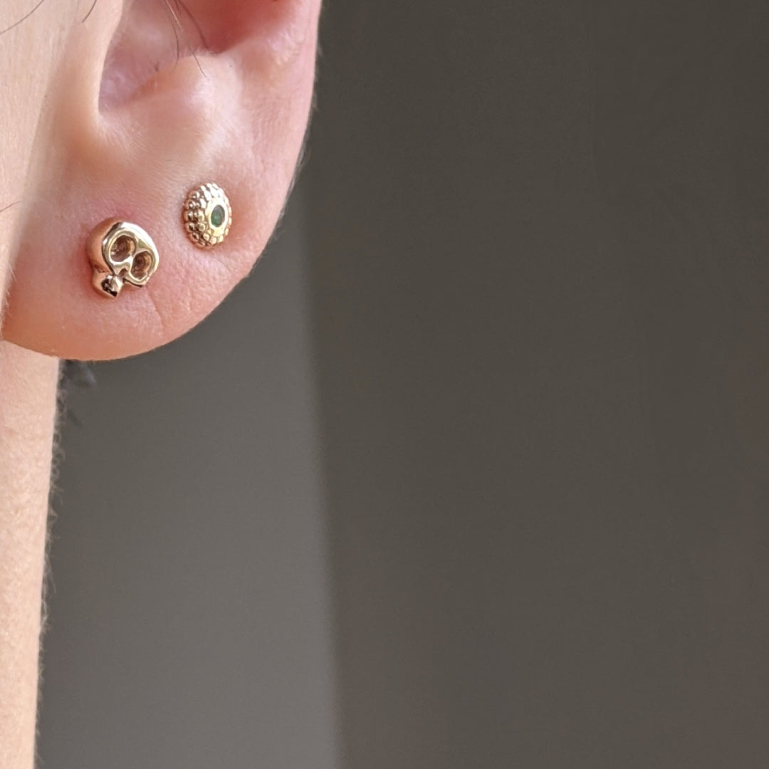 Bitty Skull Earrings