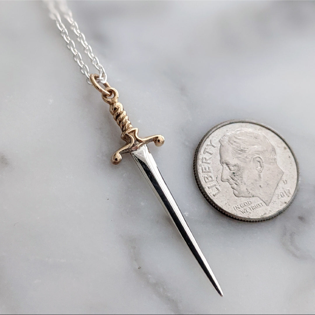 Mini Dagger Necklace (limited) – lukevicious.com