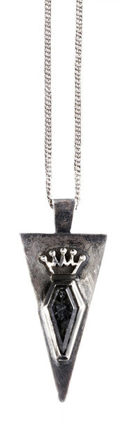Skeletal Memento Mori Pendant Necklace