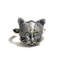Three Eyed Cat Ring