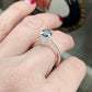 Miniature Crystal Talon Ring