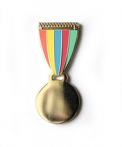 Gold Medal Pin