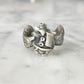 Immediate Ship winged Corazon Ring Size 7